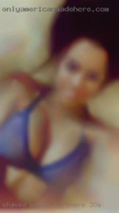 shaved woman in there 30s